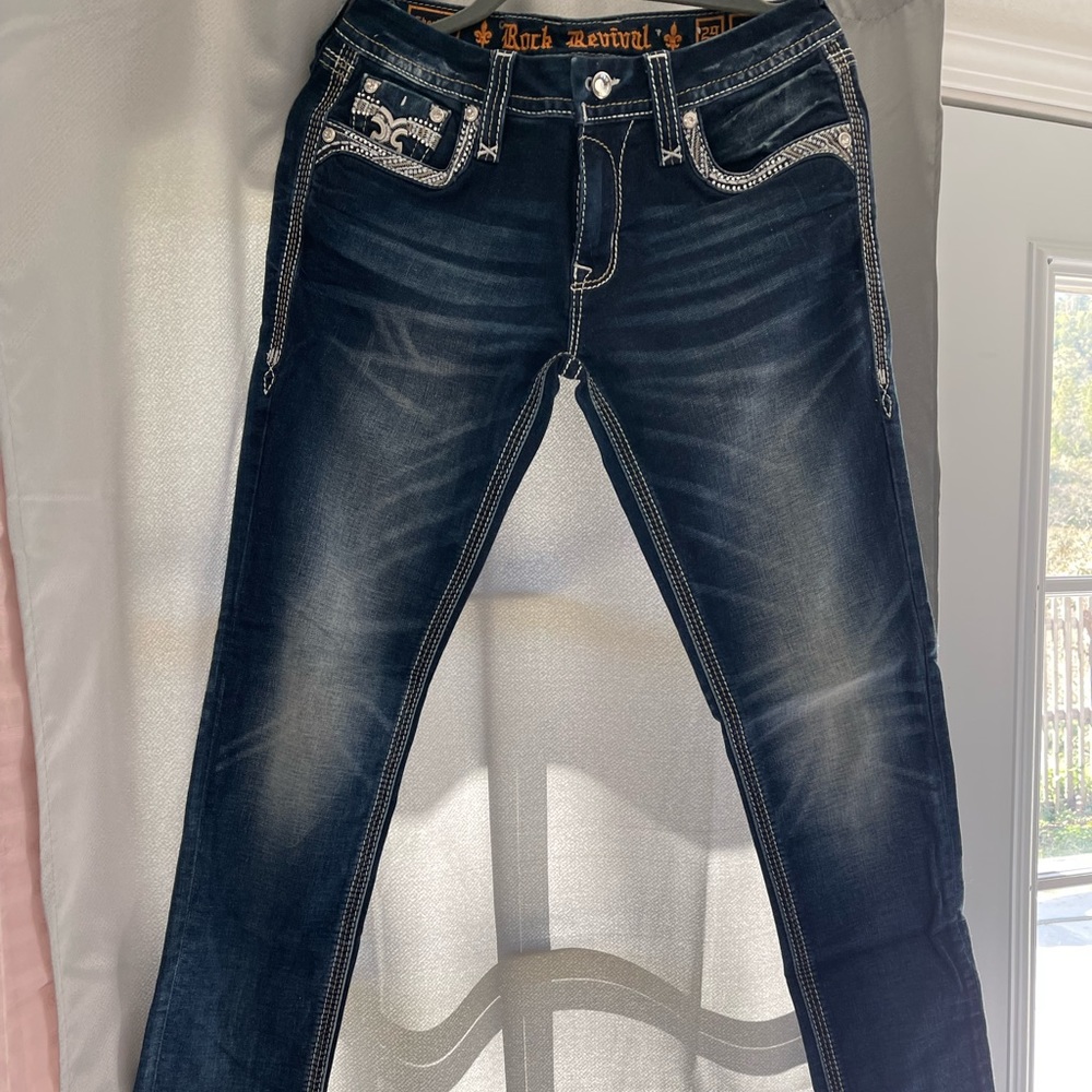 Rock revival stench jeans